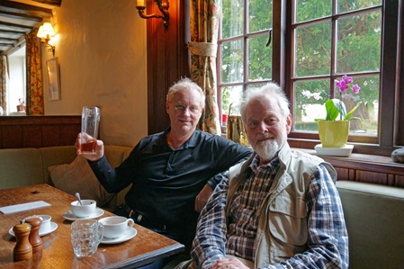 H.Ch. Steeg and Stephen Dalton in "The Cat Inn"